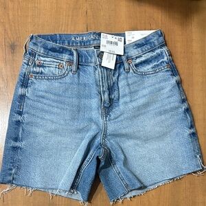 American Eagle Outfitters Light Blue Jean Shorts